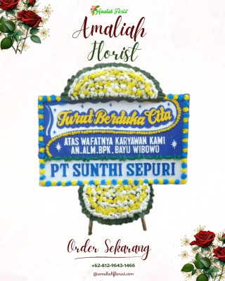 Papan Bunga Duka di Bungus Timur