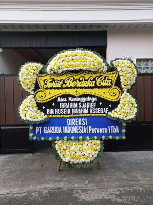 Papan Bunga Duka di Bungus Timur