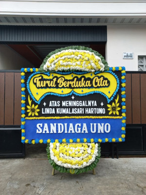 Papan Bunga Duka di Bungus Timur