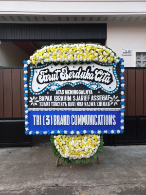 Papan Bunga Duka di Bungus Timur